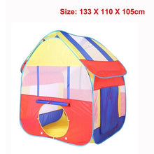Load image into Gallery viewer, 3 in 1 Set Foldable Large Pool Kids Crawling Tunnel + Play Tents
