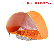 Load image into Gallery viewer, 3 in 1 Set Foldable Large Pool Kids Crawling Tunnel + Play Tents
