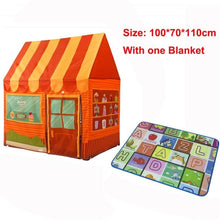 Load image into Gallery viewer, 3 in 1 Set Foldable Large Pool Kids Crawling Tunnel + Play Tents