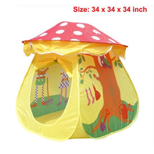 Load image into Gallery viewer, 3 in 1 Set Foldable Large Pool Kids Crawling Tunnel + Play Tents