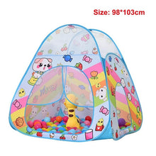 Load image into Gallery viewer, 3 in 1 Set Foldable Large Pool Kids Crawling Tunnel + Play Tents