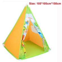 Load image into Gallery viewer, 3 in 1 Set Foldable Large Pool Kids Crawling Tunnel + Play Tents