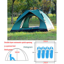 Load image into Gallery viewer, 4 Person Outdoor Camping Tent