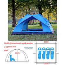 Load image into Gallery viewer, 4 Person Outdoor Camping Tent