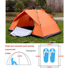 Load image into Gallery viewer, High Quality 3-4 People Fully Automatic Tent