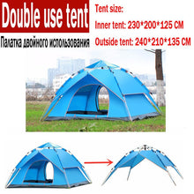 Load image into Gallery viewer, High Quality 3-4 People Fully Automatic Tent
