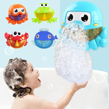 Load image into Gallery viewer, Animal Bubble Machine Bathroom Toys