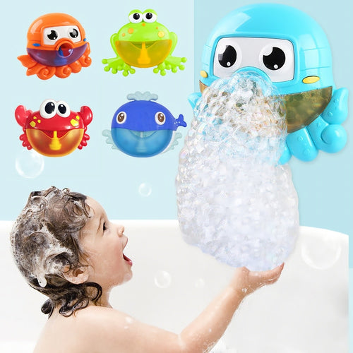 Animal Bubble Machine Bathroom Toys