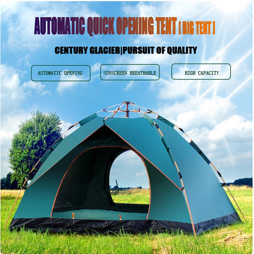 High Quality 3-4 People Fully Automatic Tent